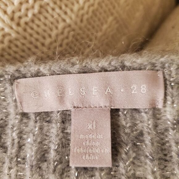 NEW Chelsea28 Rib Metallic Sweater sz XL - Picture 9 of 11